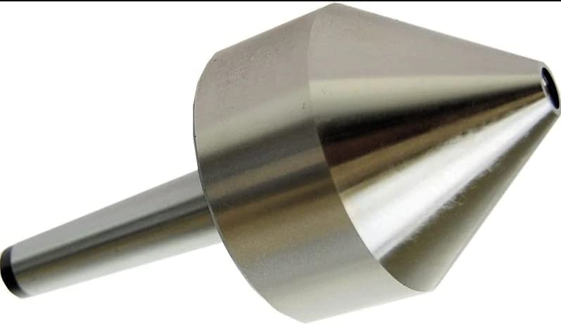 PRAZTECH Lathe Revolving Live Center MT2 Capacity 12.5mm to 63.5mm (1/2" - 2 1/2") Bull Nose - Image 1